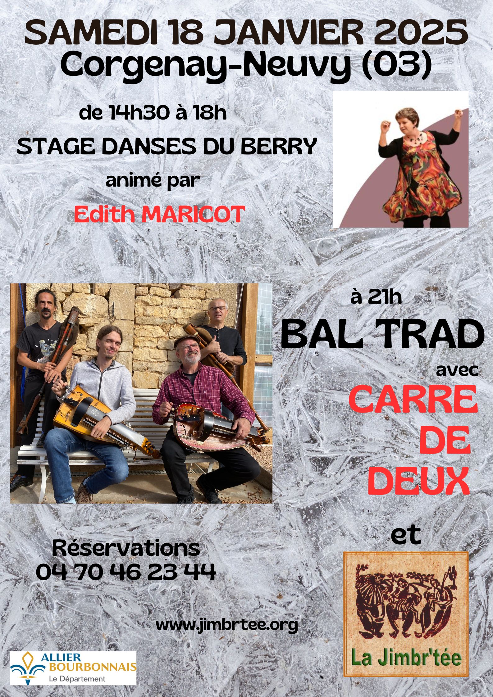 GRANGE DE CORGENAY - STAGE DANSE ET BAL TRAD