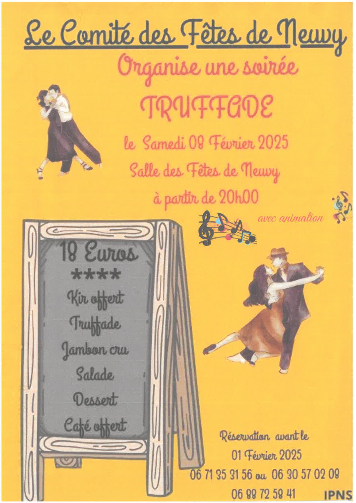 COMITÉ DES FÊTES - SOIRÉE TRUFFADE