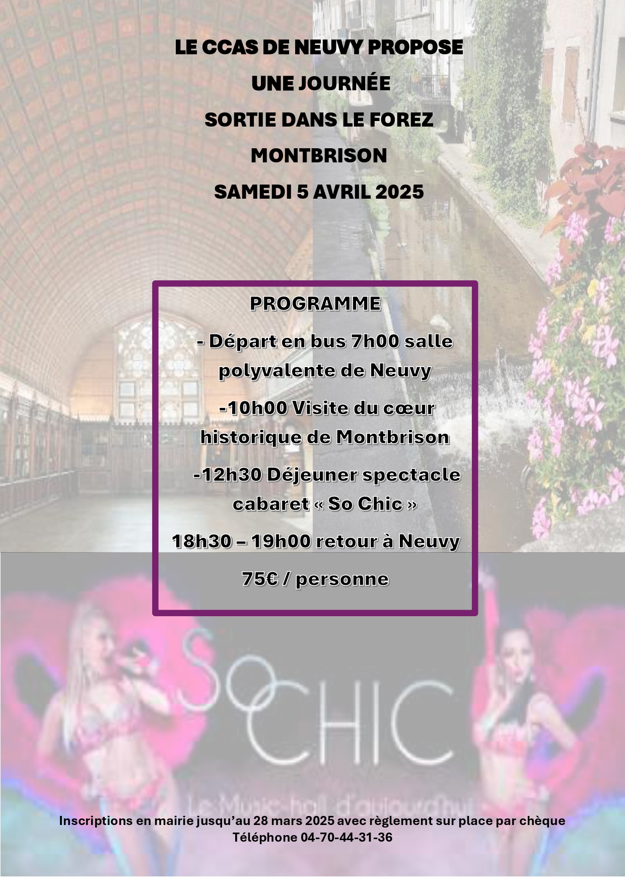 CCAS - SORTIE À MONTBRISON