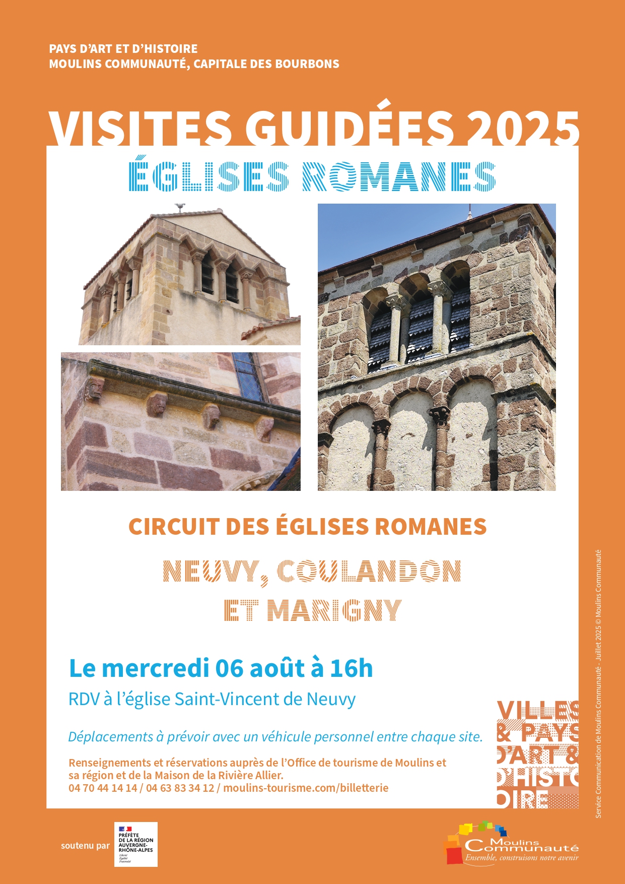 VISITES GUIDÉES ÉGLISES ROMANES