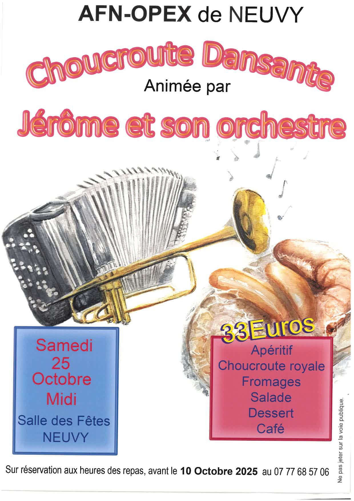 AFN -OPEX DE NEUVY - CHOUCROUTE DANSANTE