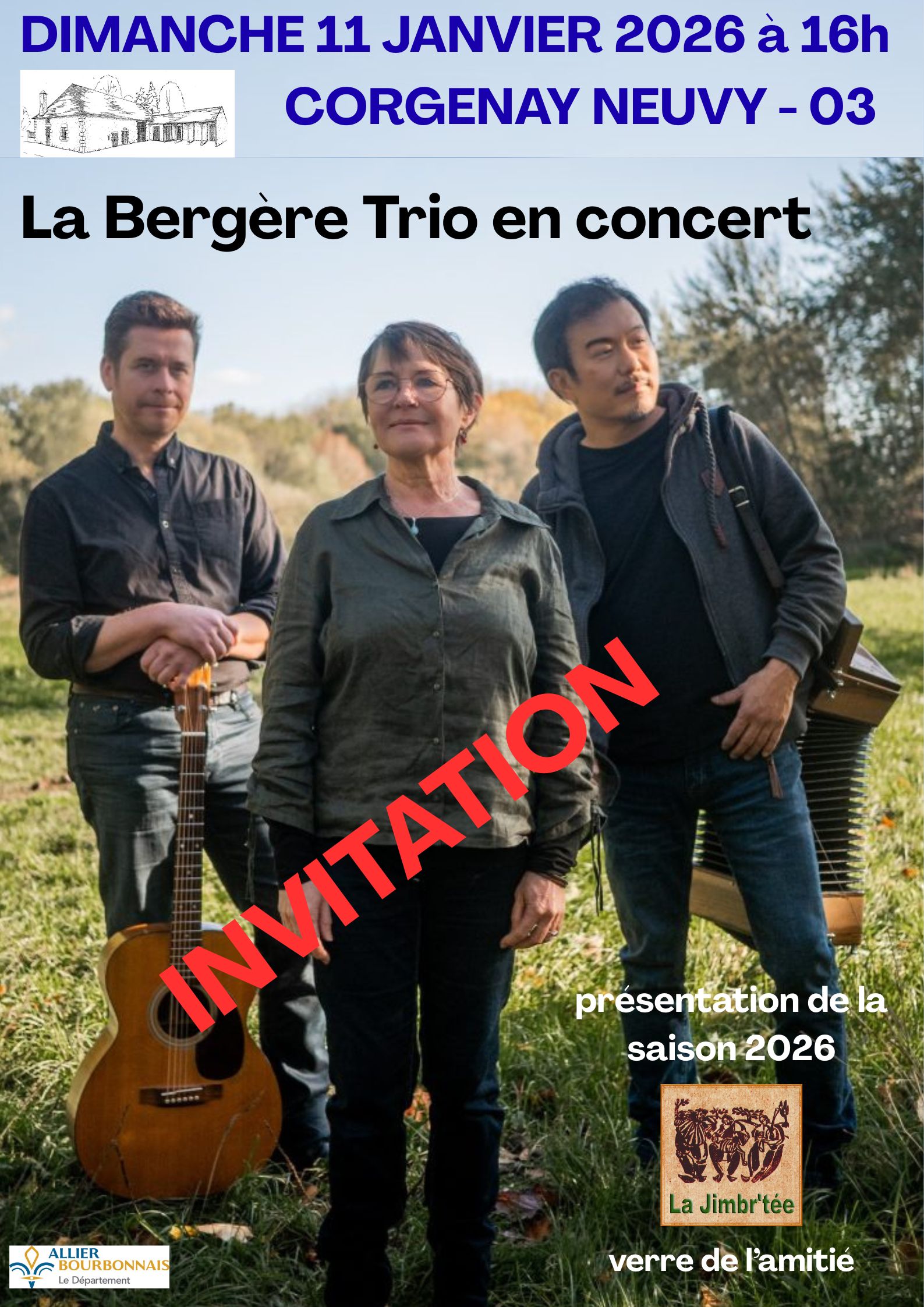 GRANGE DE CORGENAY - PROGRAMMATION 2026