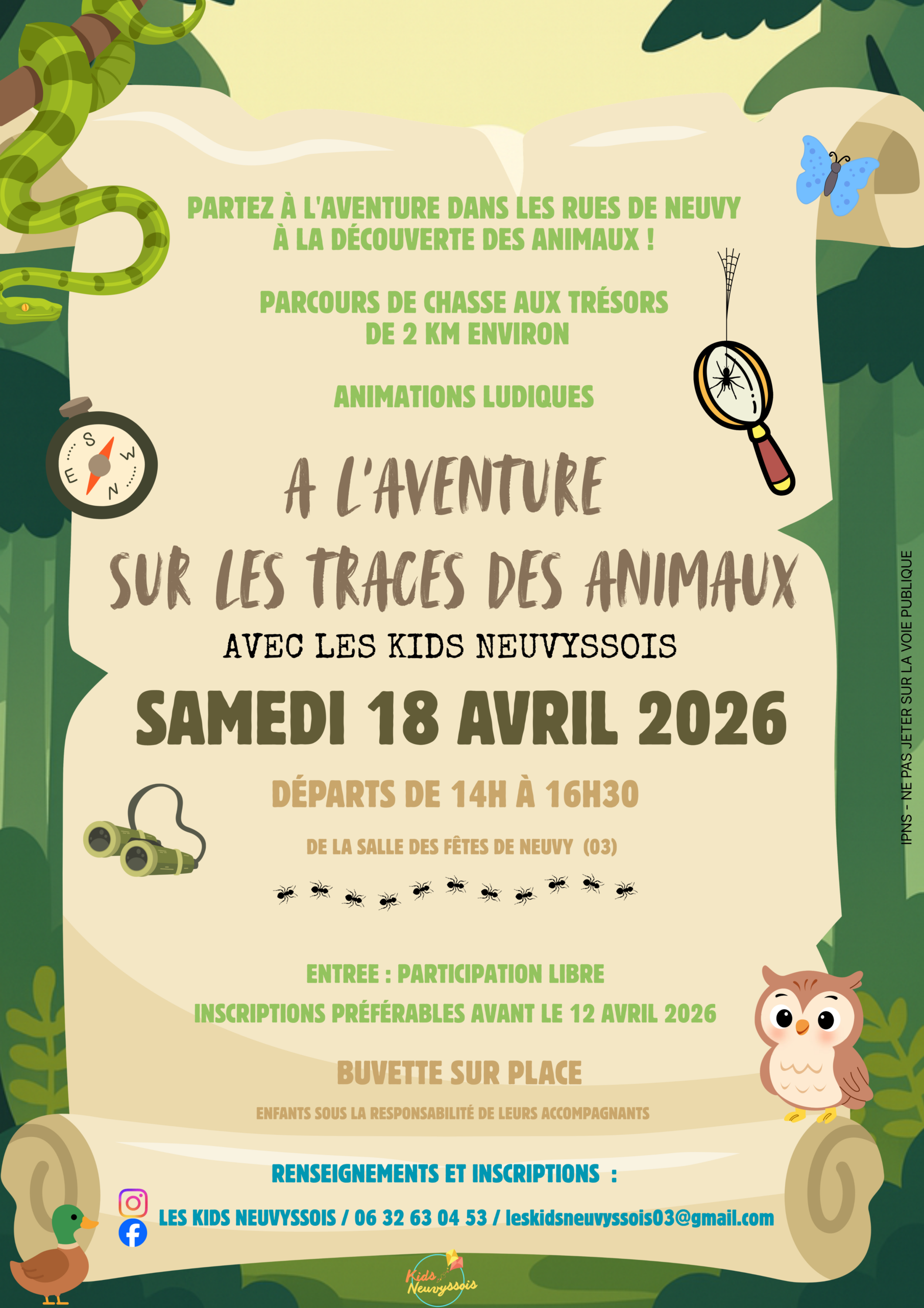 LES KIDS NEUVYSSOIS - CHASSE AU TRÉSOR