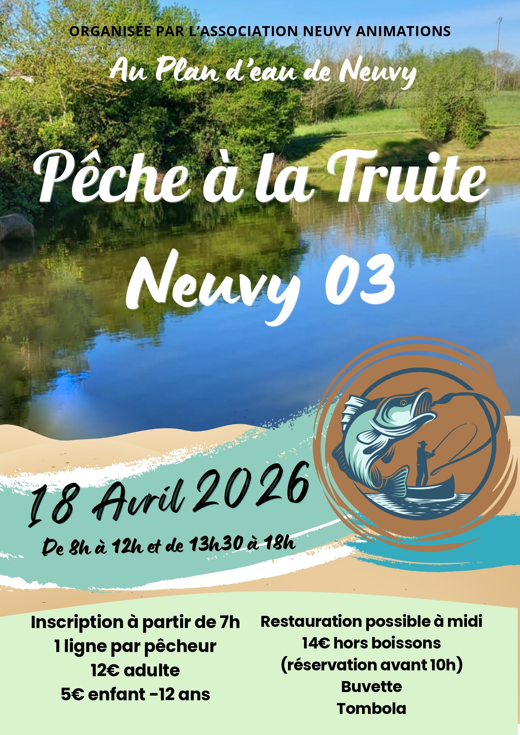 NEUVY ANIMATIONS - PÊCHE A LA TRUITE