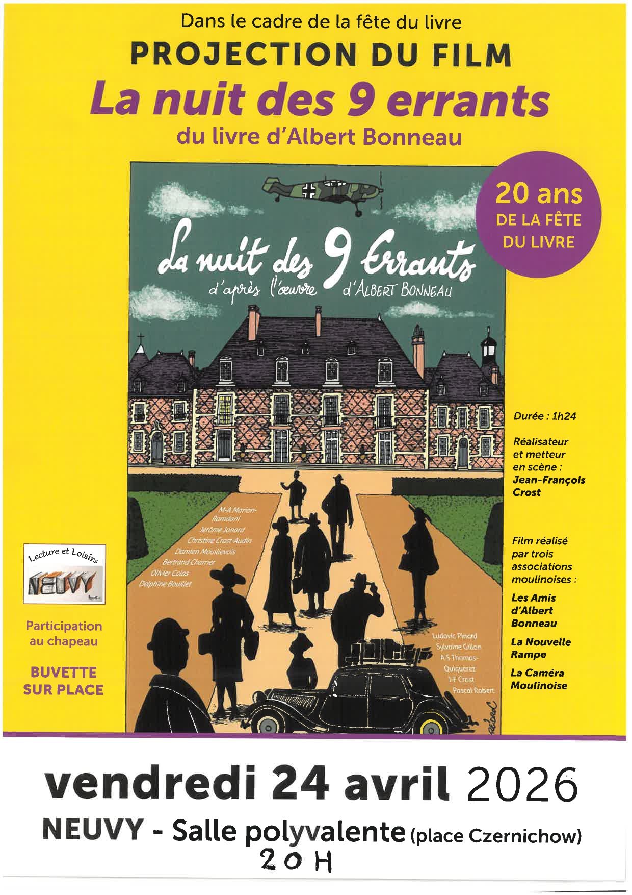 LECTURE ET LOISIRS - PROJECTION FILM