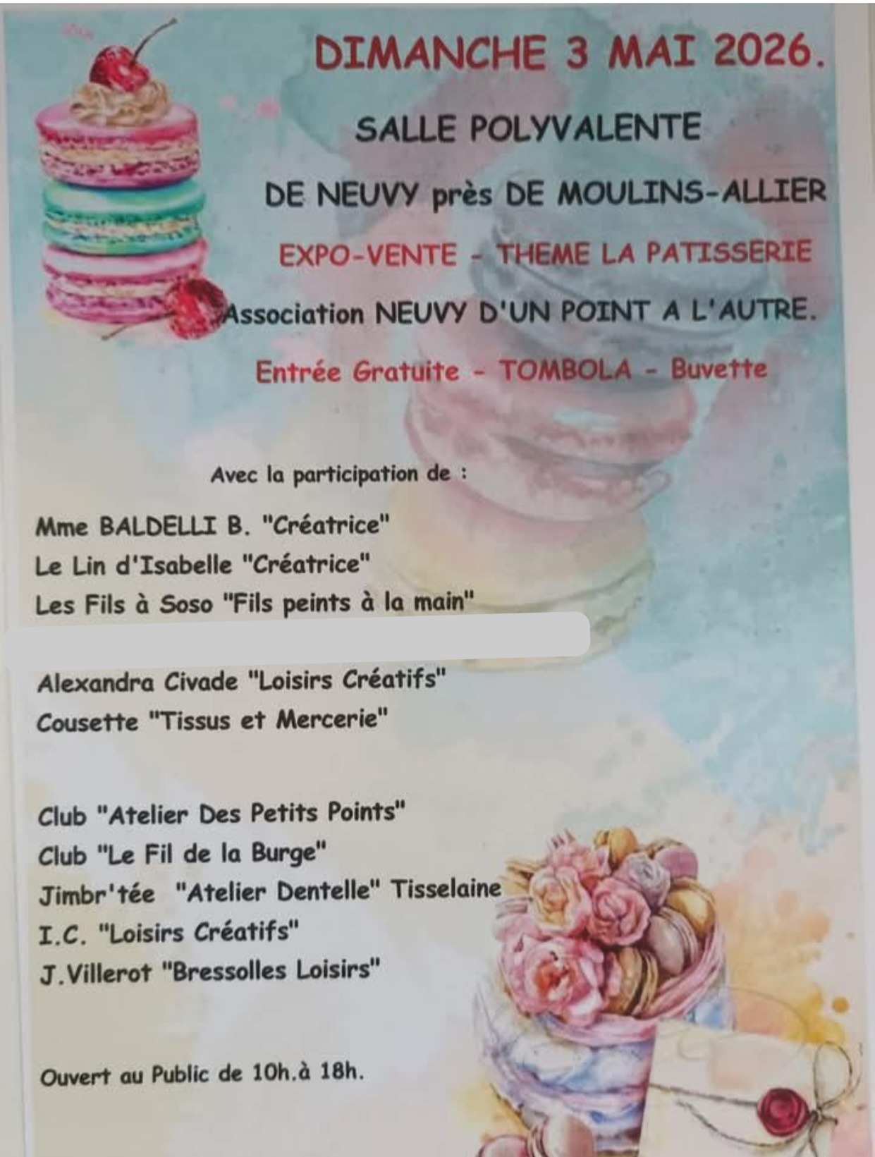 NEUVY D'UN POINT A L'AUTRE - EXPO VENTE