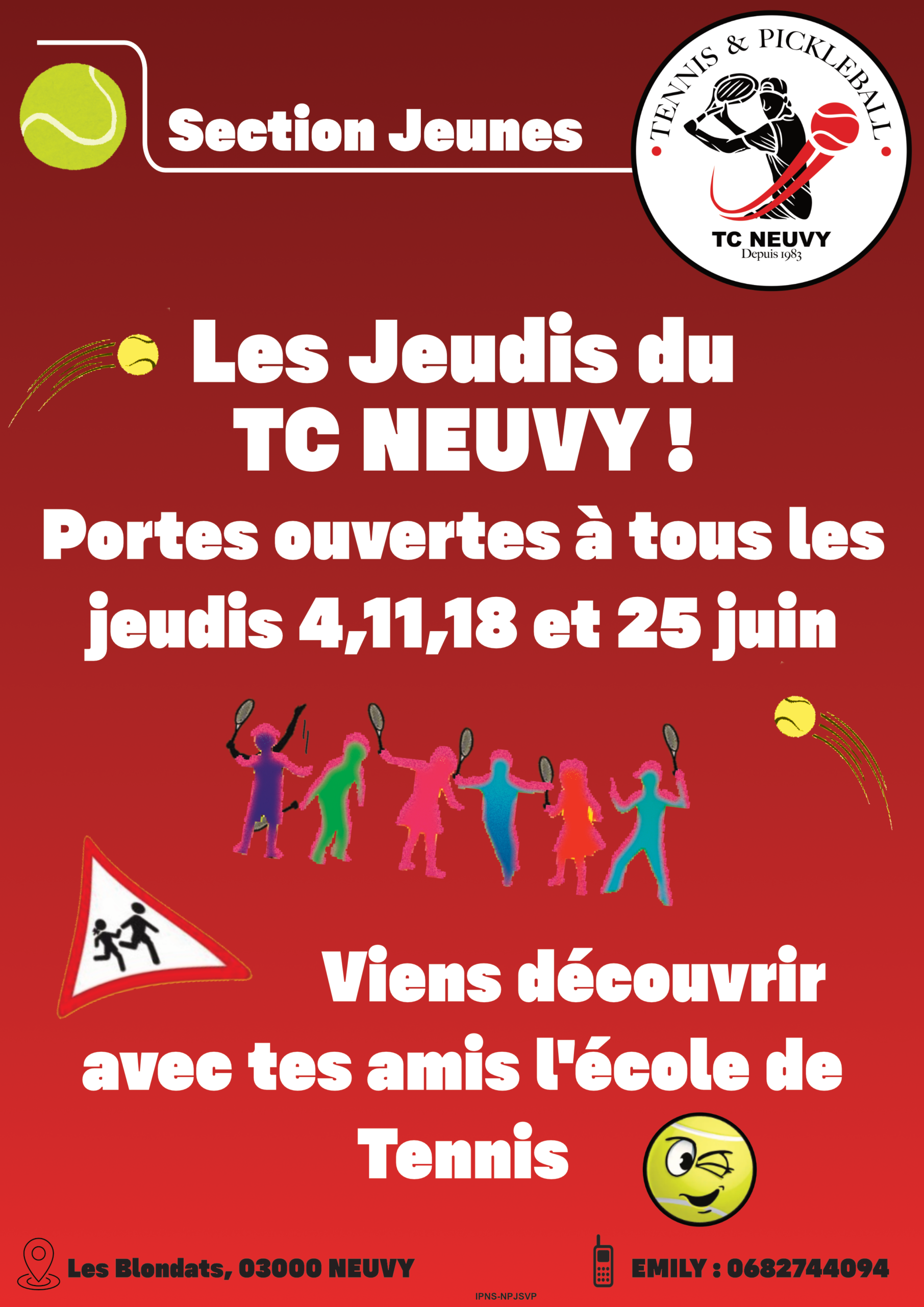LES JEUDIS DU TENNIS CLUB DE NEUVY