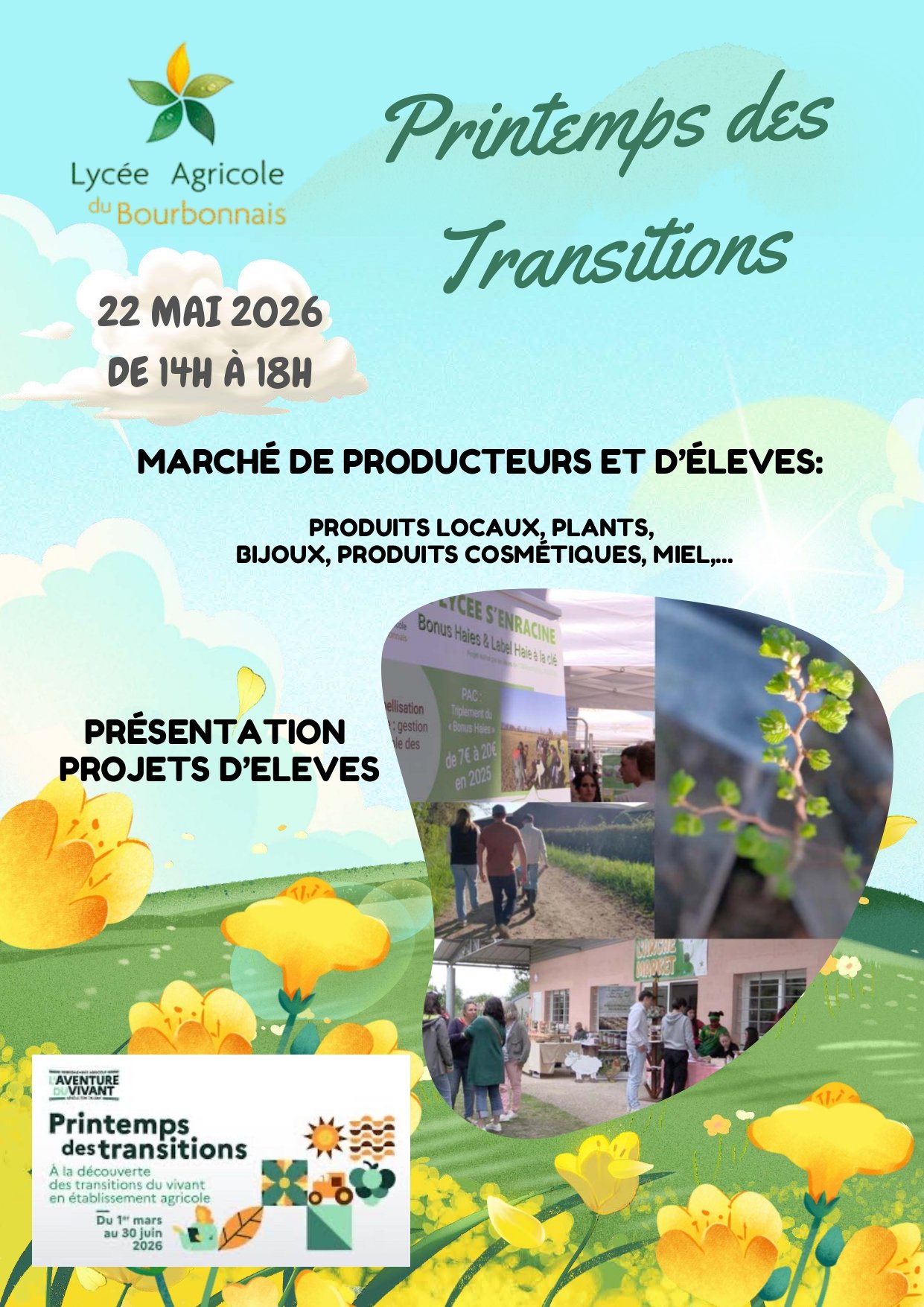 LYCÉE AGRICOLE - MARCHÉ DE PRODUCTEURS