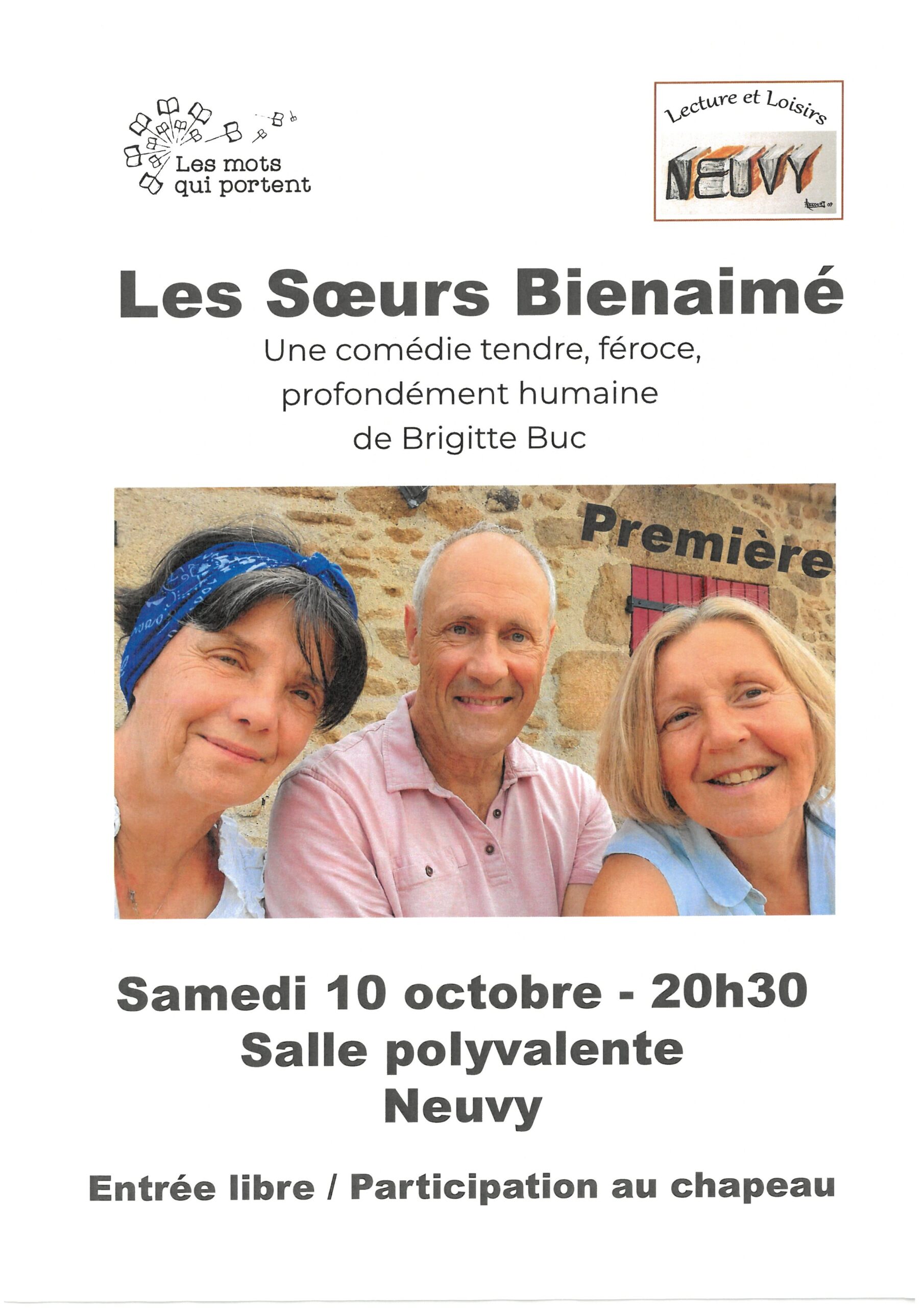 LECTURE ET LOISIRS - SOIRÉE THÉÂTRE