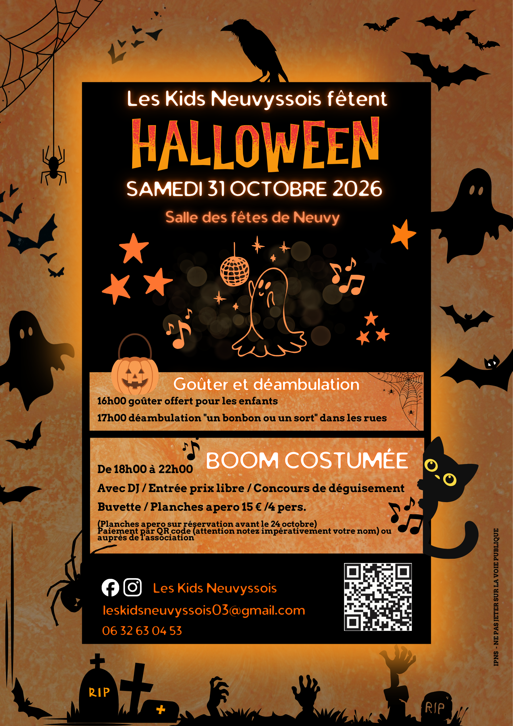 KIDS NEUVYSSOIS - FÊTE D'HALLOWEEN